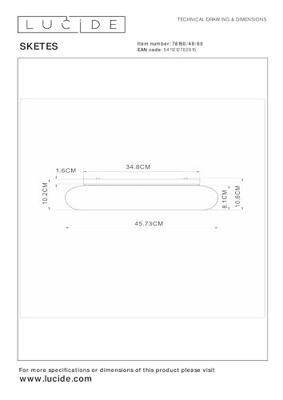 Lucide SKETES - Plafonnière - Ø 45,7 cm - LED Dimb. - CCT - 1x24W 2700K/4000K - Transparant Lucide SKETES - Plafonnière - Ø 45,7 cm - LED Dimb. - CCT - 1x24W 2700K/4000K - Transparant