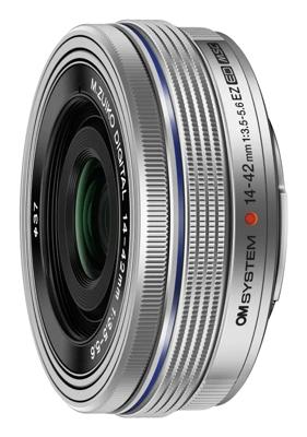 OM SYSTEM M.Zuiko Digital ED 14-42mm F/3.5-5.6 EZ Pancake zilver