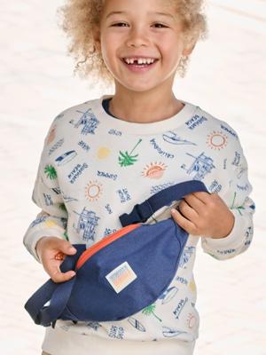 Heuptas voor jongens nachtblauw