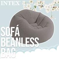 Intex 68579NP BEANLESS BAG Zetel (l x b x h) 114 x 114 x 71 cm Grijs - thumbnail
