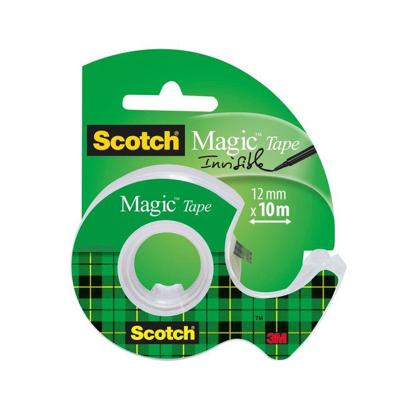 Plakband scotch magic 810 12mmx10m + plakbandh Plakband scotch magic 810 12mmx10m + plakbandh