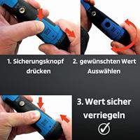 SW STAHL Sw-stahl draaimomentsleutel torque wrench 1/2" sw-steel 60-340 nm - thumbnail