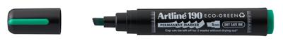 Artline permanent marker Drysafe 190 Eco-Green, 2-5 mm, schuine punt, groen