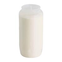 Bolsius Gedenklicht 14,5cm Wit Transparant - thumbnail