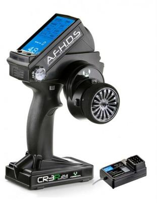 Absima CR3P 2.4 Ghz 3-kanaals zender inclusief ontvanger