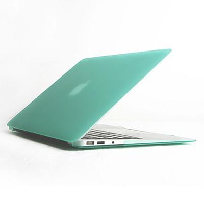 MacBook Air 13.3 inch Kristal structuur hard Kunststof Hoesje / Case (groen)