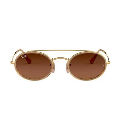 Ray-Ban OVAL DOUBLE BRIDGE zonnebril Ovaal Ray-Ban OVAL DOUBLE BRIDGE zonnebril Ovaal