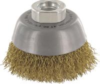 Rotec Komborstel M14 Ø60x0,3 mm gegolfd messingdraad - 7980110 - thumbnail