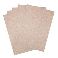 Florence • glitterpapier 250g a4 licht goud 5x - thumbnail