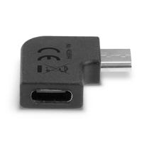 LINDY USB 3.2 Gen 2x2 Adapter [1x USB-C stekker - 1x USB-C bus] Lindy - USB-Adapter - 24 pin USB-C (W) zu 24 pin USB-C (M) 90° haaks naar rechts - thumbnail