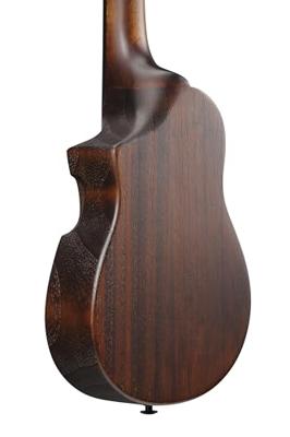 Ibanez AUC14 Open Pore Violin Sunburst concert ukelele met gigbag - thumbnail