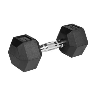 REBEL ACTIVE Hantle żeliwne gumowane 2x10 kg - thumbnail