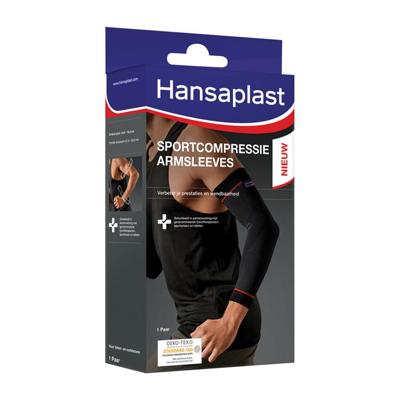 Hansaplast Sportcompressie armsleeves 1 Paar Hansaplast Sportcompressie armsleeves 1 Paar