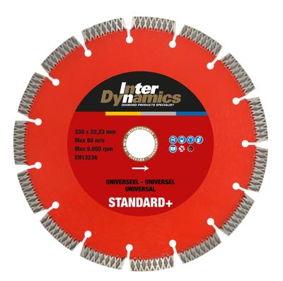 Inter Dynamics Diamantzaag Universeel Standard+ 350x20mm - 404353