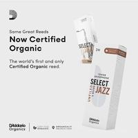 D&apos;Addario Woodwinds ORRS05TSX4M Organic Select Jazz Tenorsaxofoonriet, 4 medium, 5-pack, Unfiled - thumbnail