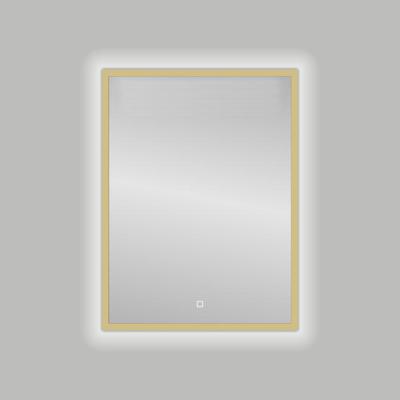 Best Design Badkamerspiegel Nancy Isola LED Verlichting 60x80 cm Mat Goud