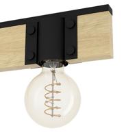 Eglo Houten hanglampBailrigg 4-lichts - 43902 - thumbnail