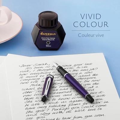 Waterman vulpeninkt 50 ml zwart - thumbnail