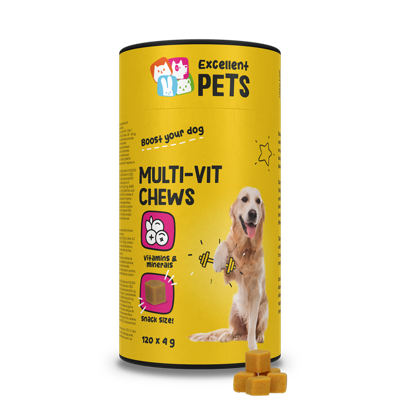 Excellent Pets Multi-Vit Chews 480 gram (120 Treats)