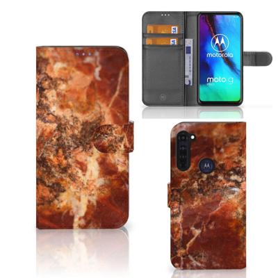 Motorola Moto G Pro | Bookcase | Marmer Bruin