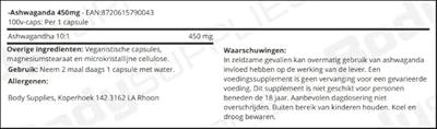 -Ashwaganda 450mg 100v-caps