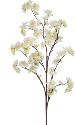 Emerald kunsttak kersenbloesem 120cm creme
