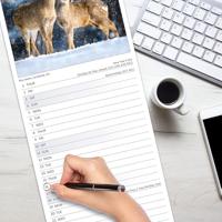 Seasons Slim Calendar 2026 Slimline Calendar - 12 Month - thumbnail