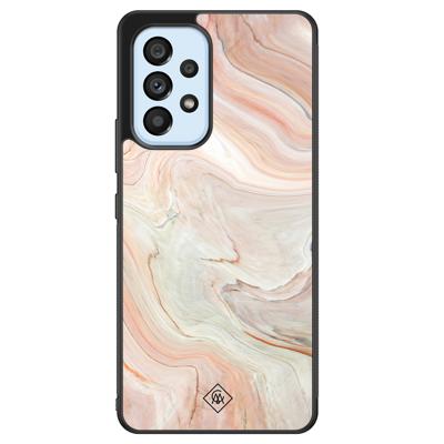 Samsung Galaxy A33 hoesje - Marmer waves Samsung Galaxy A33 hoesje - Marmer waves