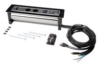 Meubelstopcontact inbouw Versaturn 2V 1 USB lader, 1 HDMI, 2 RJ45 CAT6, 1 USB - thumbnail