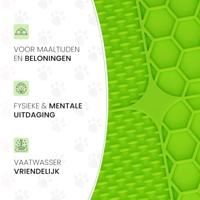 Eat Slow Live Longer Lick Mat Duo L Green - thumbnail