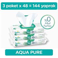 Pampers Pampers Vochtige Doeken Harmonie Aqua (3x48) 144 - thumbnail