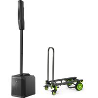 Electro-Voice Evolve 30M zwart + Gravity Cart M 01 B multifunctionele trolley - thumbnail