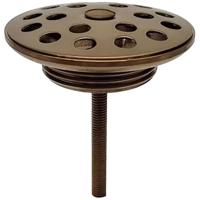 Xellanz Geborsteld Brons Koper Afvoerplug 5/4" - Luxe Rooster - thumbnail