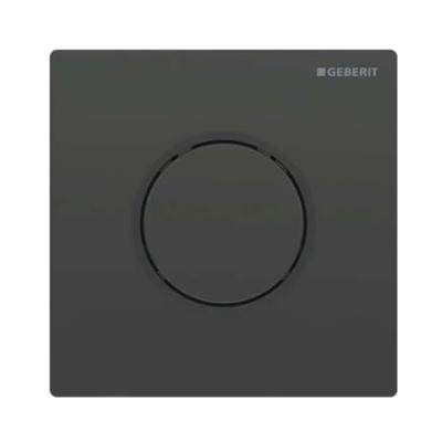 Bedieningsplaat Geberit Type 10 Pneumatisch Round Zwart