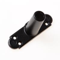 Duimplaat 25x55 tbv duimstift tot l165 zwart - thumbnail