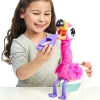 Little Live Pets GottaGo flamingo interactieve knuffel - thumbnail