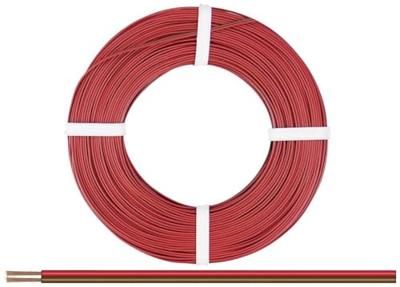 Donau Elektronik 250-08-25 Draad 2 x 0.50 mm² Rood, Bruin 25 m