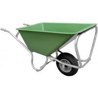 Boerderij kruiwagen 160 liter met anti-lek kruiwagenwiel - thumbnail
