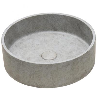 Ideavit Ora Waskom 39x12cm rond concrete beton beige 290296-D1 Ideavit Ora Waskom 39x12cm rond concrete beton beige 290296-D1