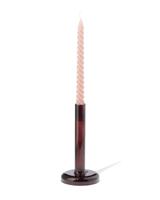 HEMA Kandelaar 8.5x10cm glas bruin (bruin) - thumbnail