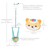 Deurjumper - INFANTINO - 303117 - 2 in 1 Fox - Geluiden en lichtjes - thumbnail