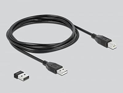 Delock 90562 2D-barcodescanner Bluetooth, Kabel 2D, 1D LED Zwart Handmatig