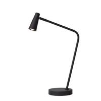Lucide STIRLING - Oplaadbare Bureaulamp - Accu/Batterij - LED 3 StepDim - 1x3W 2700K - Zwart - thumbnail