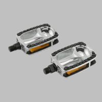 Simson Pedalen set elegant 9/16 inch zilver/zwart - thumbnail