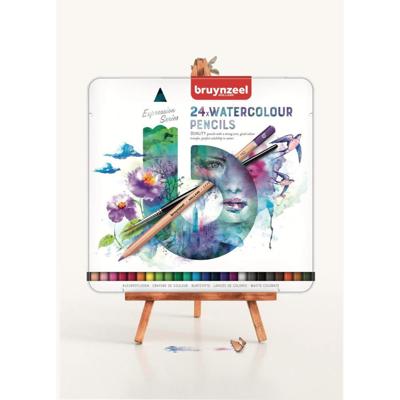 Aquarelpotlood bruynzeel expression 24 kleuren