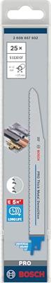 Bosch Accessoires Reciprozaagblad S 1130 CF Endurance for Heavy Metal 25st - 2608657932