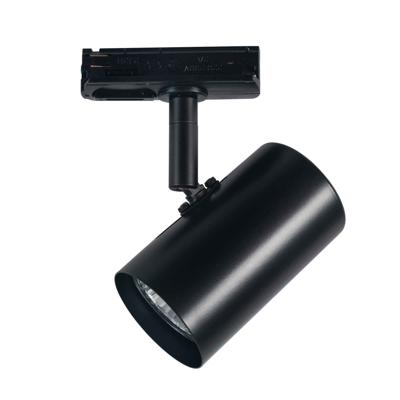 Highlight 1-fase zwarte railspotCilinder GU10 - S7015.01