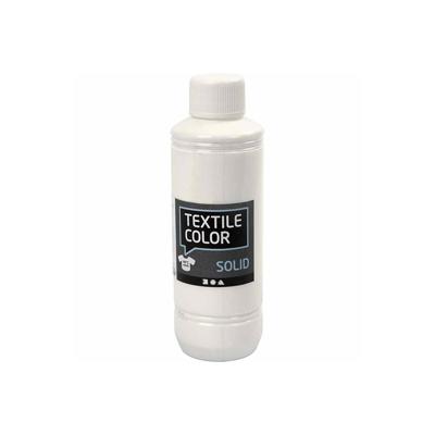 Creativ Company Dekkende textielverf - wit, 250ml