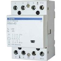 Doepke HS63-40 230V AC Contactor 230 V 63 A 1 stuk(s) - thumbnail