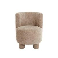 Light & Living Fauteuil 'Kamova' Chenille, kleur Beige - thumbnail